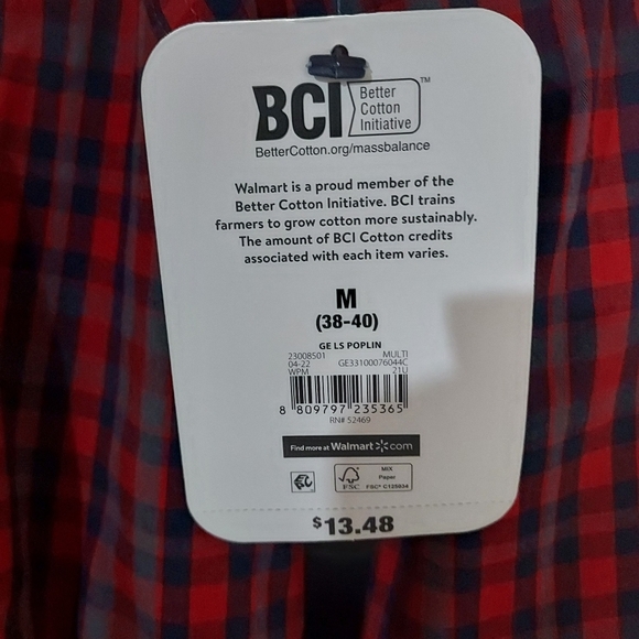 Mens medium button down shirt NWT - Picture 2 of 7